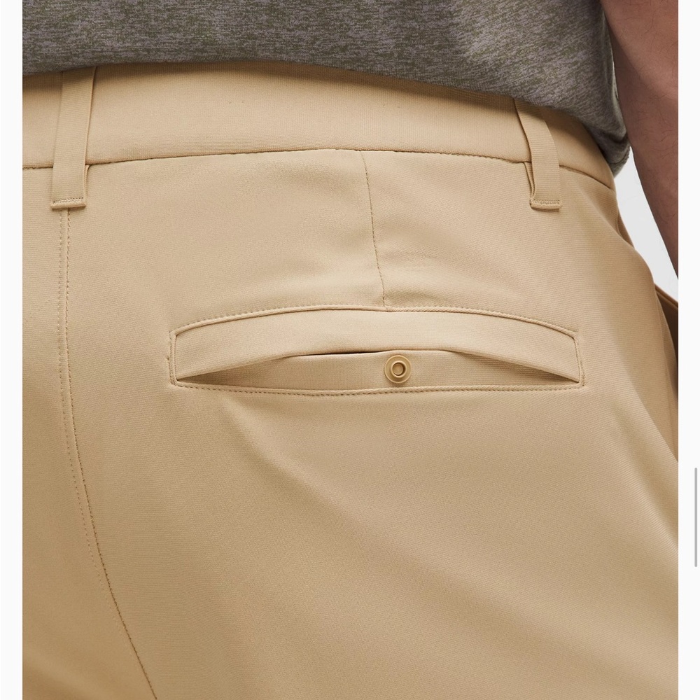 Men’s LULULEMON ABC Classic Fit Trouser Tan 30x29 - Picture 5 of 11